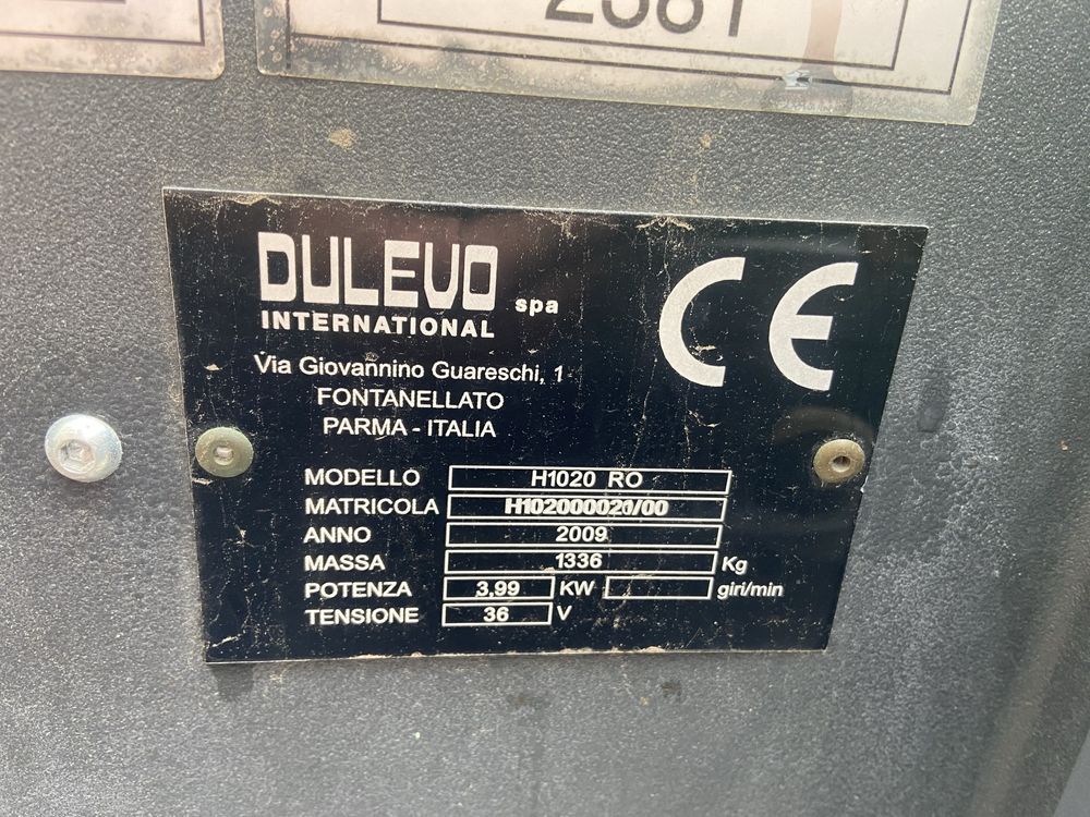 Myjka szorowarka samojezdna Dulevo H1020R