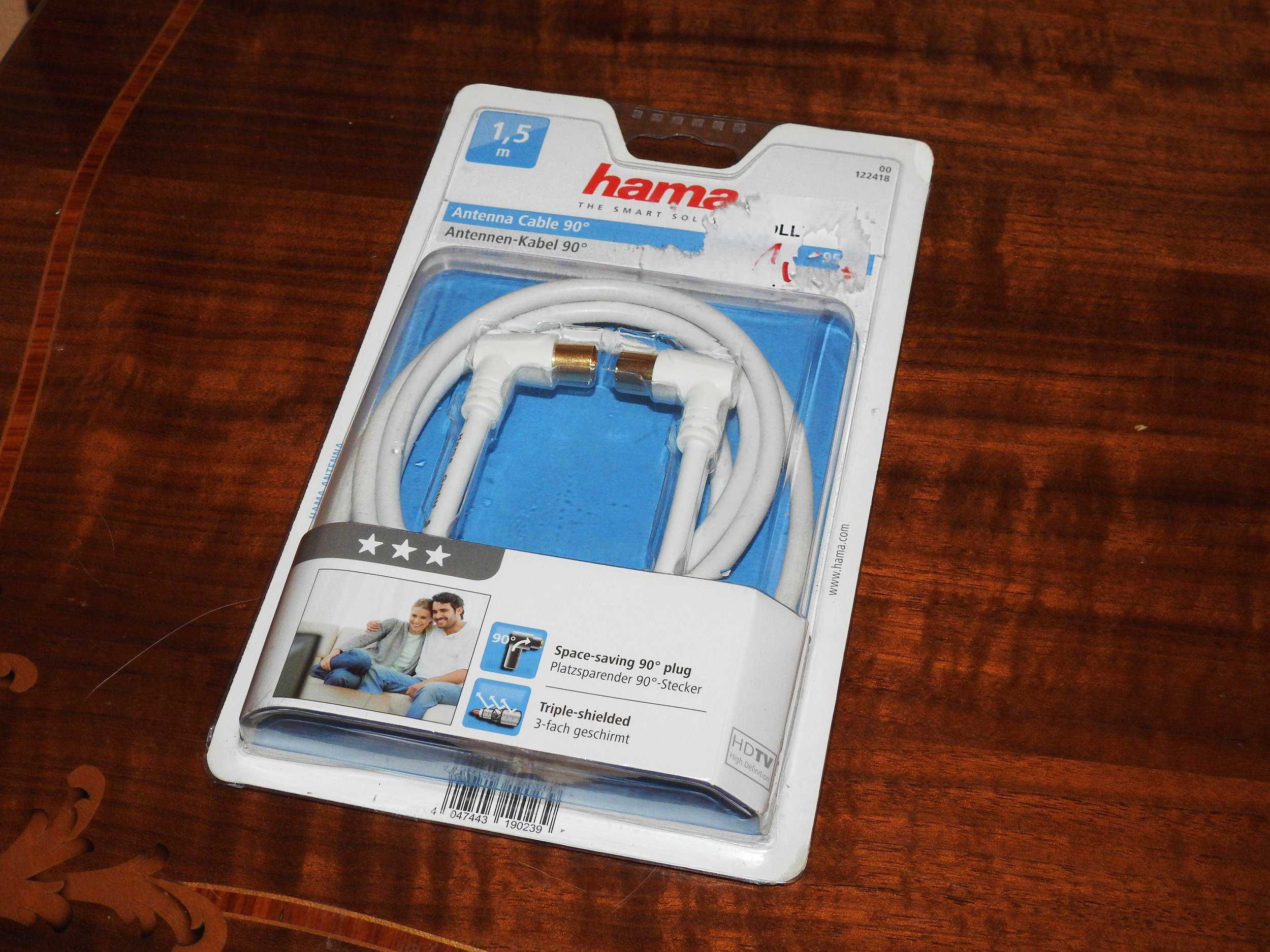 Kabel antenowy Hama - 1,5m