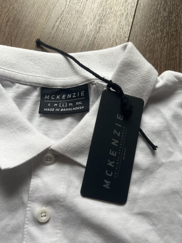 McKenzie koszulka polo biala nowa