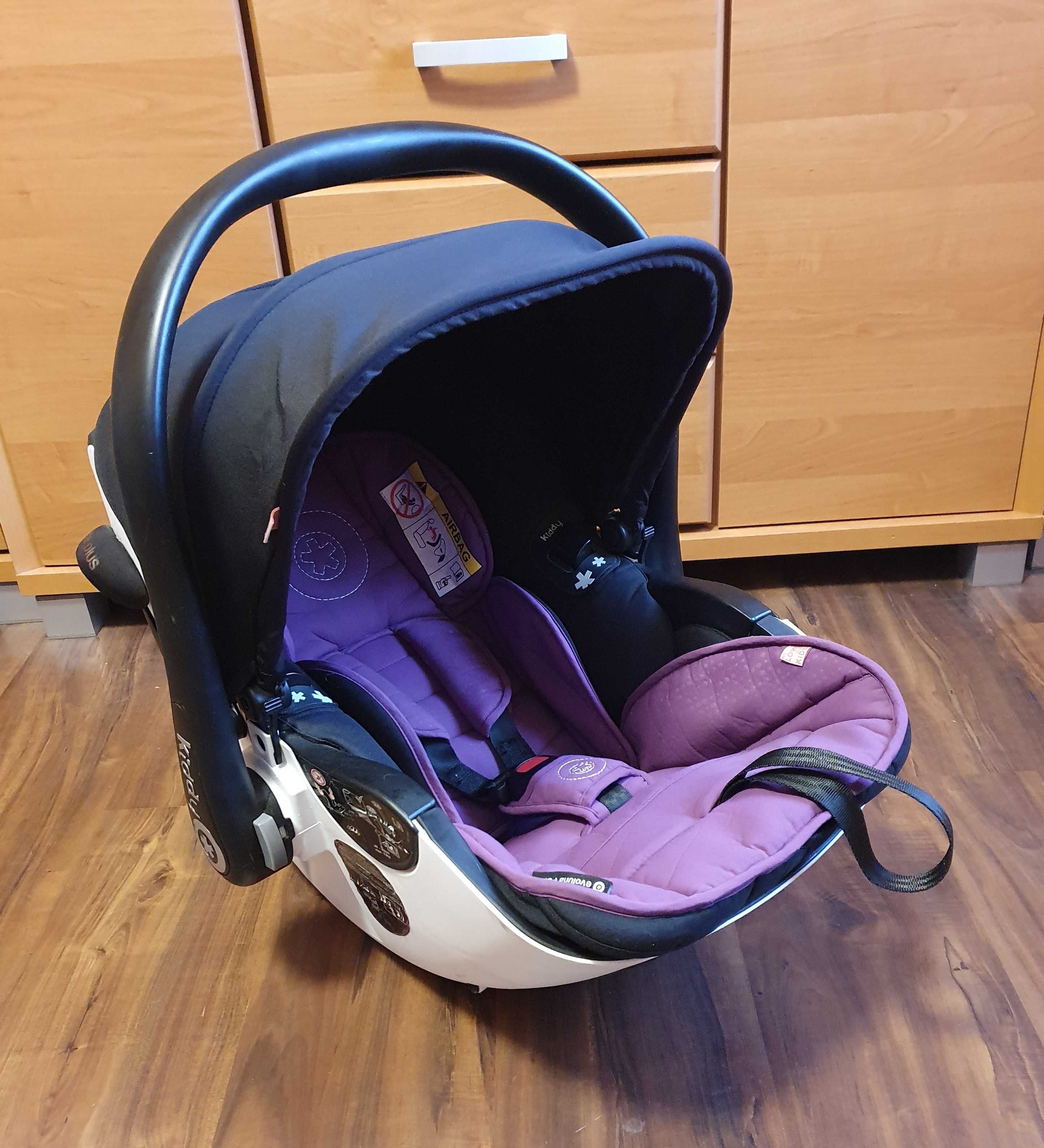 Fotelik nosidełko KIDDY Evoluna  iSoFix 0-13 kg