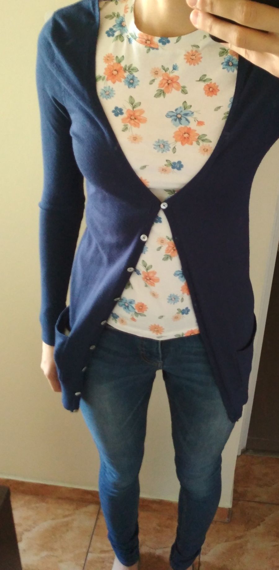 Kardigan sweter Stradivarius rozm S