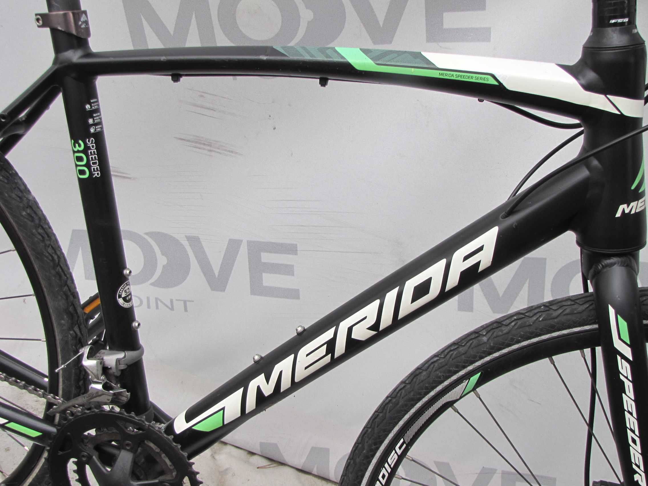Fitnesowa szosa MERIDA SPEEDER 300!  Tarcze, 105,  Tiagra! roz. 52 cm