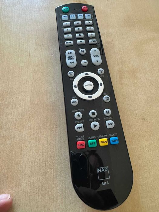 NAD SR8 pilot remote