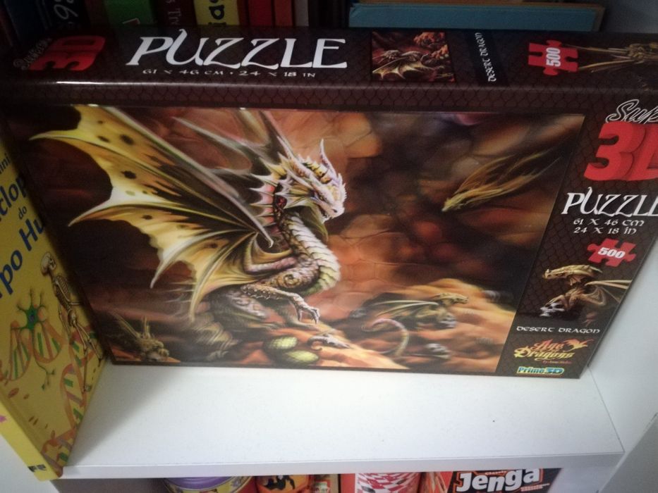 Puzzle 3D dragão