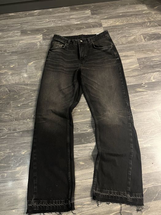 zara flared jeans 40 size