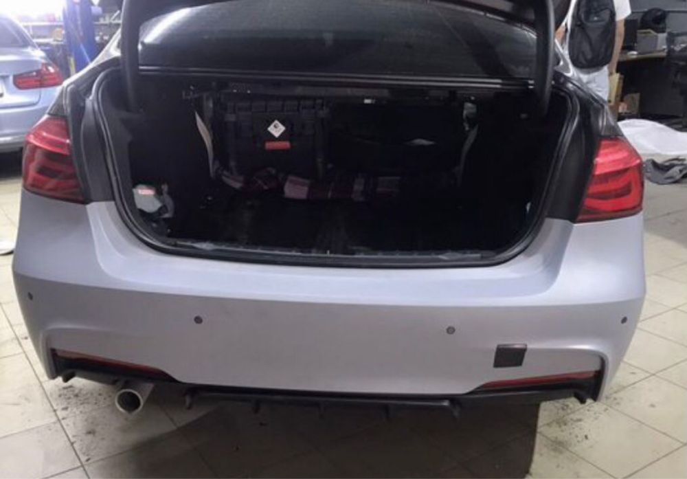 Обвес M-Tech M-paket BMW 3-Series F30 Бампер Пороги Насадки Диффузор