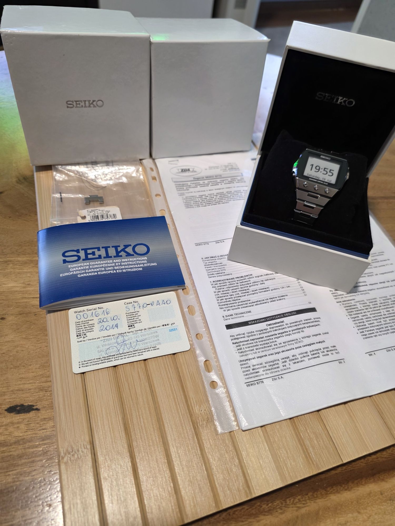 SEIKO S770-0AA0 - Jak Nowy