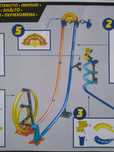 Tor hot wheels (bez wyrzutni)