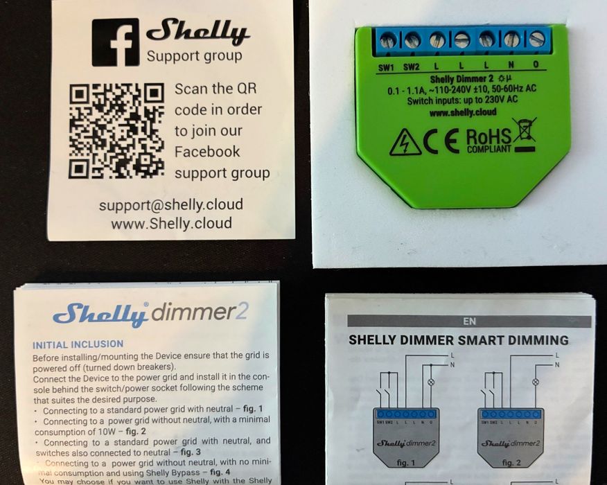 Moduł Shelly Dimmer2