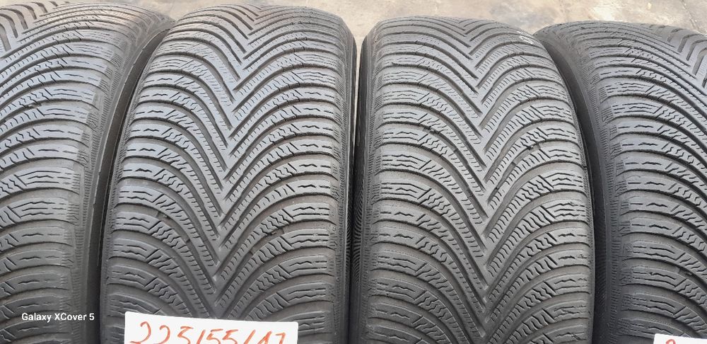 Opony Zimowe 225÷55÷17÷.MICHELIN.Cena 800 zł kpl-4 szt.Montaż.Wysyłka.