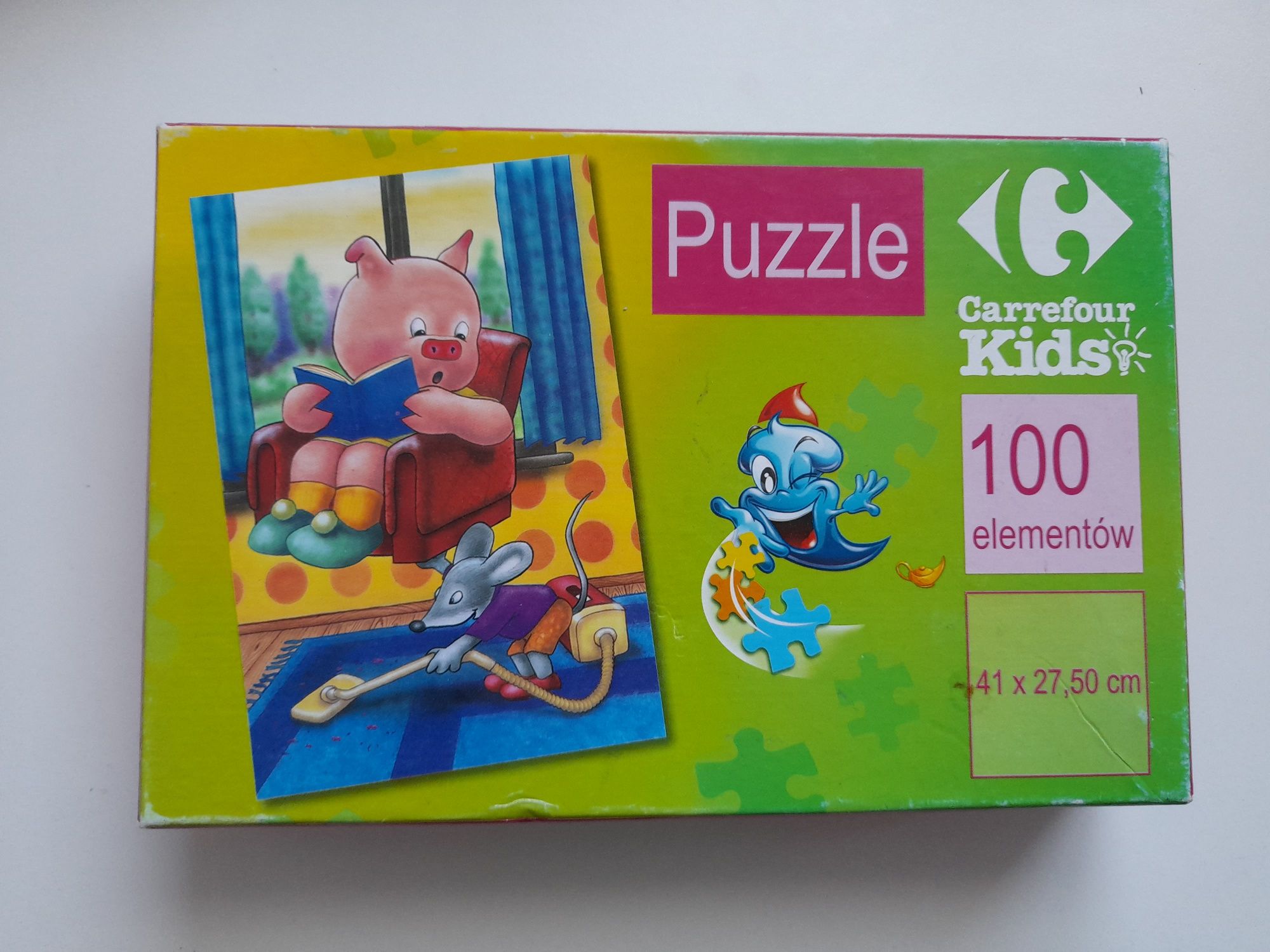 Puzzle dla dzieci 3 pudełka JAK NOWE