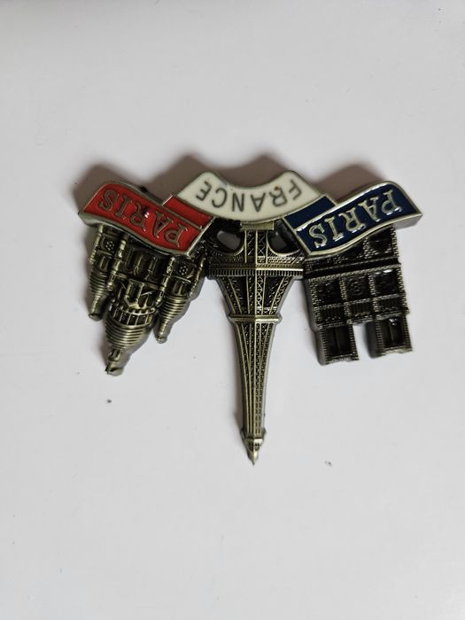 Magnes na lodówkę metalowy Paryż wieża Eiflla Francja