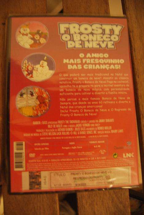 Frosty The Snowman - Frosty, O Boneco de Neve (DVD original SELADO)