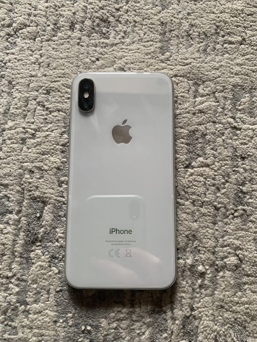 iPhone X silver 64gb