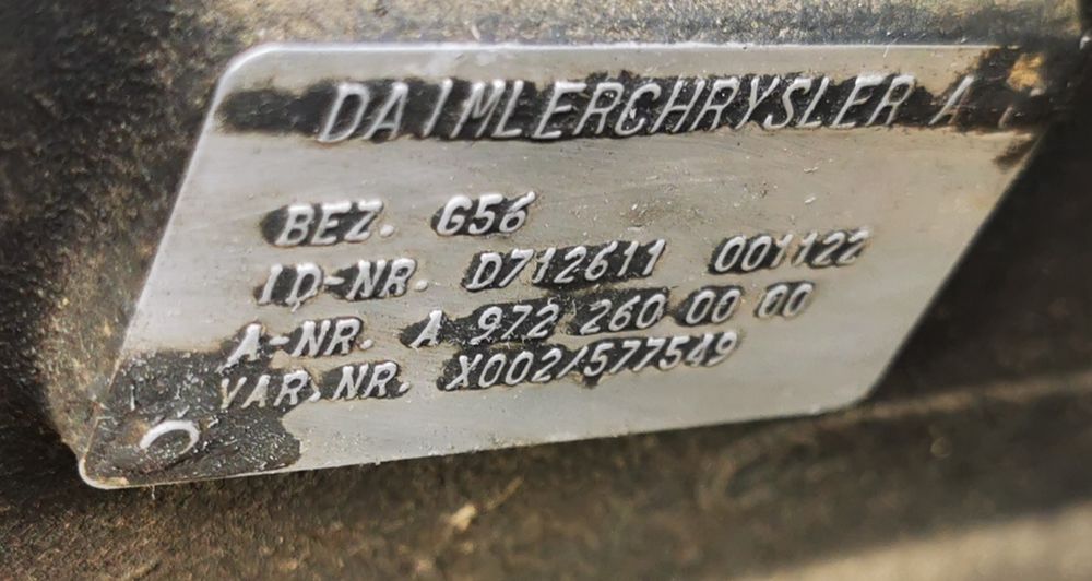 Skrzynia biegów Mercedes atego g56  /6  815  /817  gwarancja