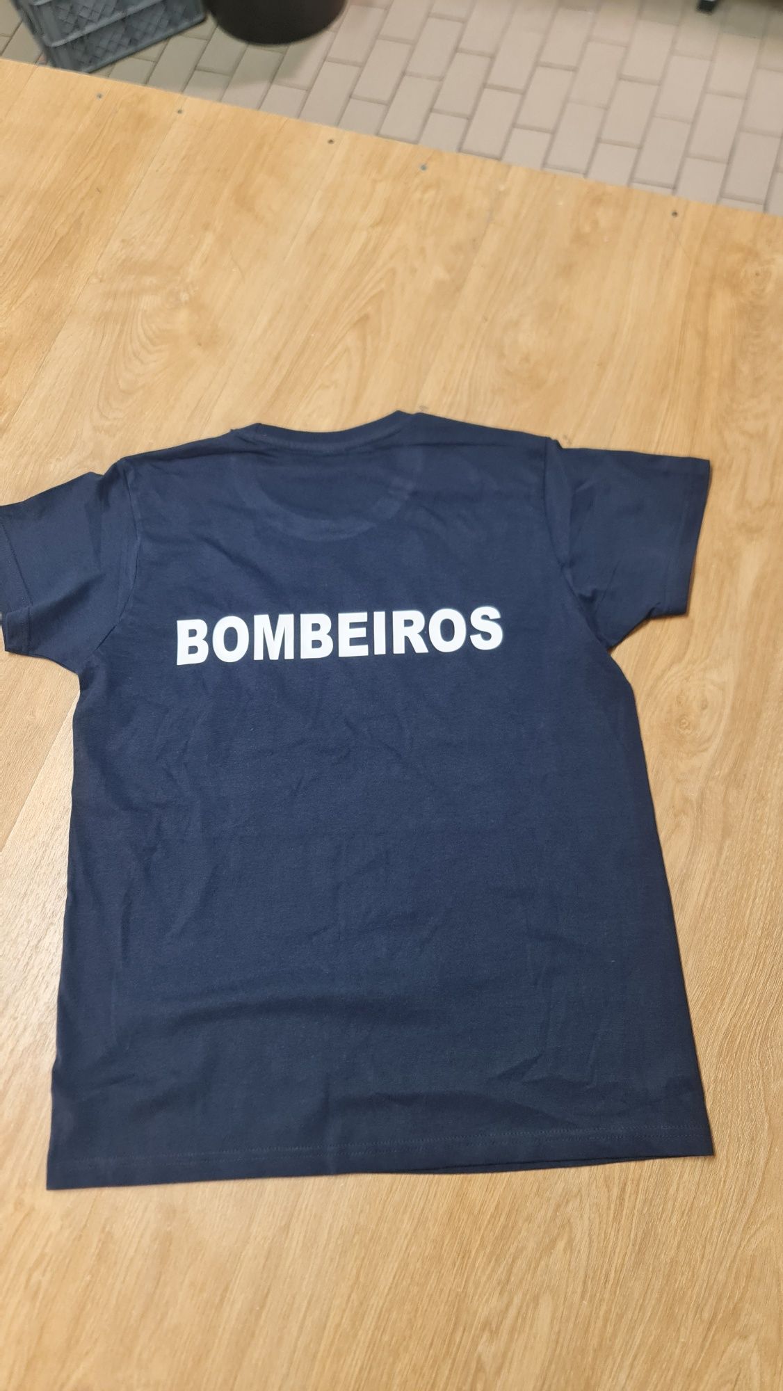 Tshirt Bombeiros