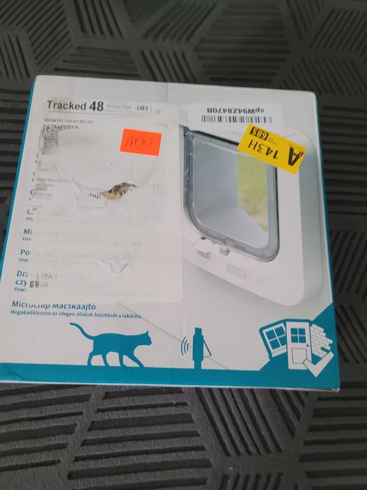 Drzwiczki dla kotka psa z mikrochipem