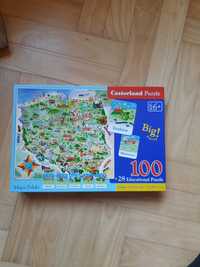 Puzzle mapa Polski