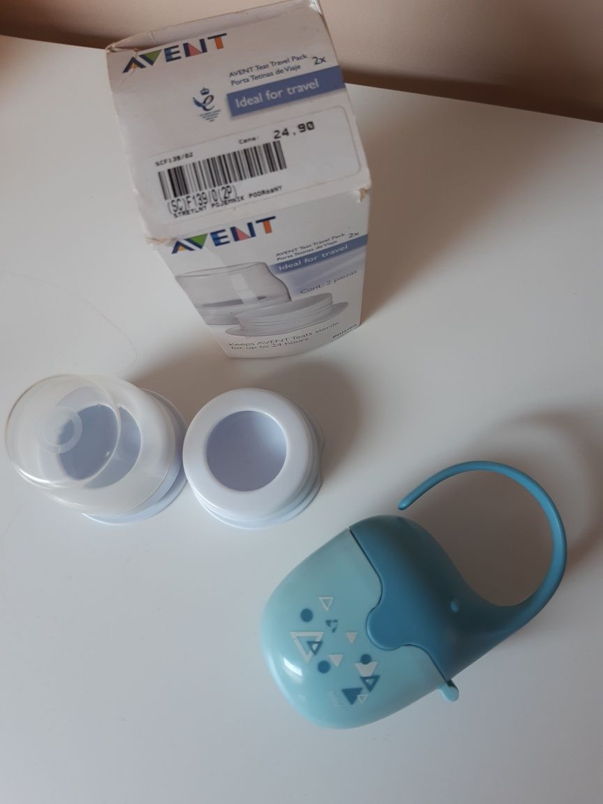 Suszarka na butelki+Avent Pojemnik na Smoczki x 3