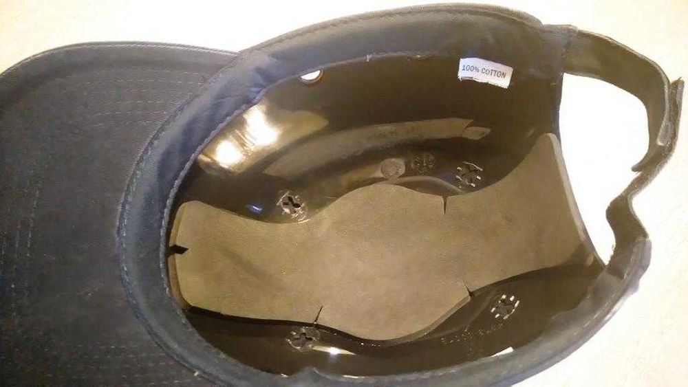 Czapka z daszkiem BHP robocza usztywniona