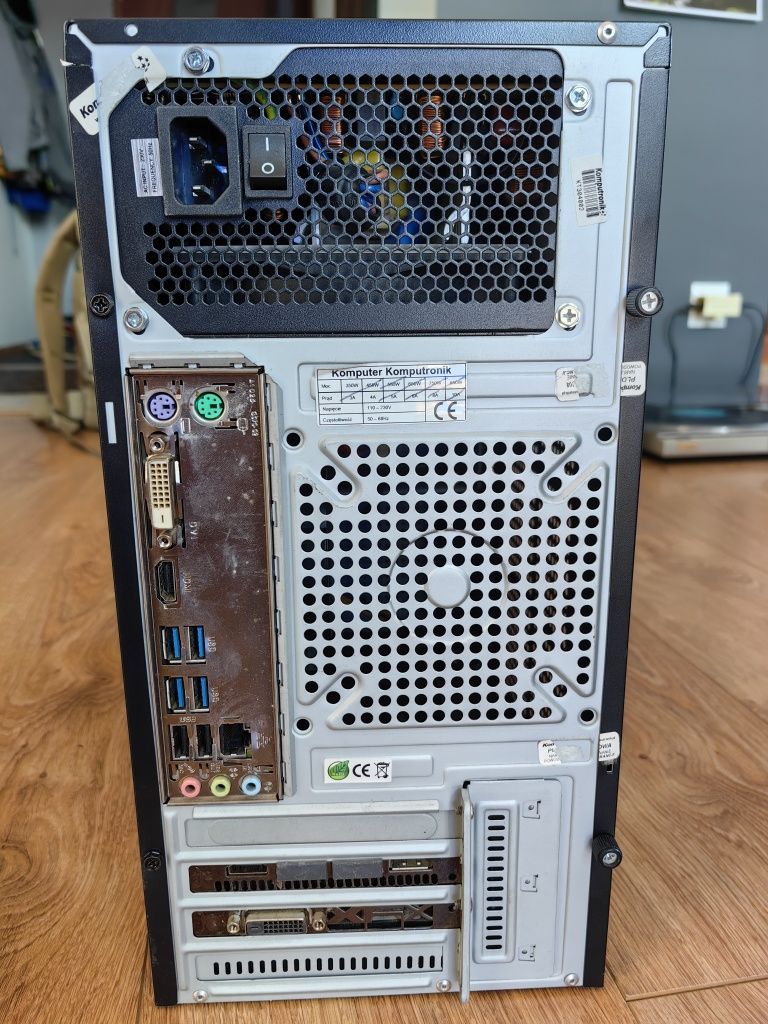 Komputer gamingowy Ryzen 7, RX 570, SSD, Chieftec!