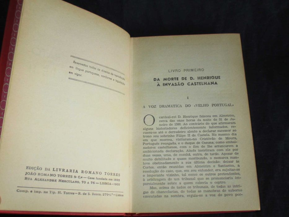Livro O Prior do Crato contra Filipe II Mário Domingues