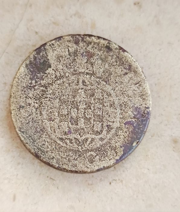 Moeda antiga de 1825