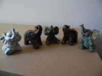 Słonie figurki zestaw nr 2