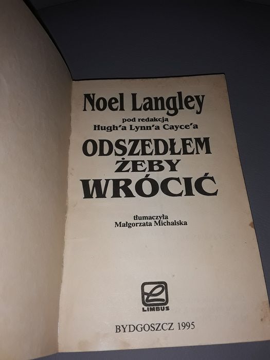 Odszedłem żeby wrócić Langley