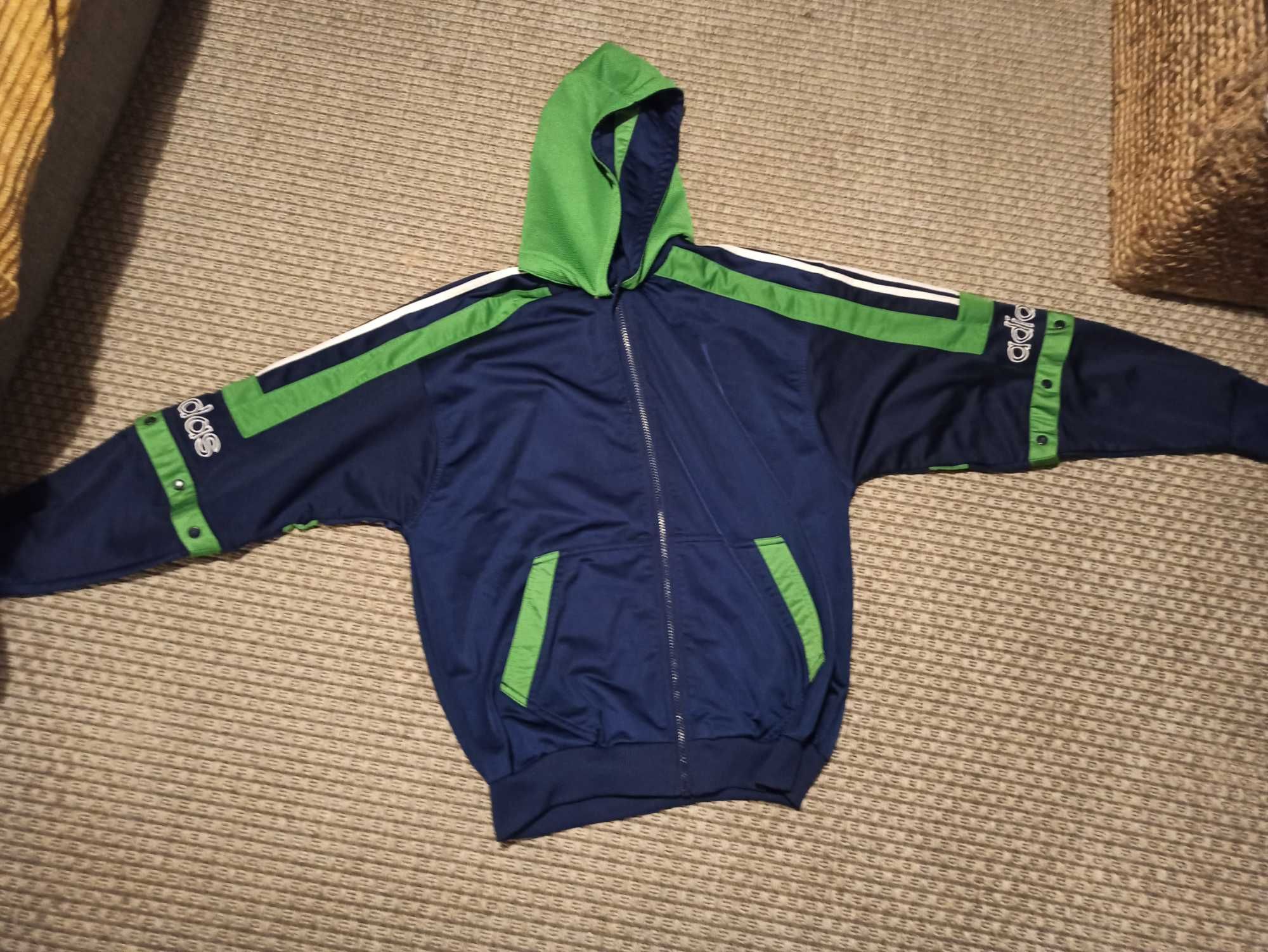 Dres Adidas M vintage retro unikat odpinane nogawki idealny stan