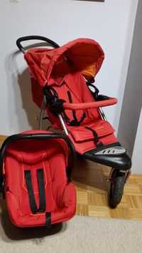 Wózek dziecięcy Mothercare Xtreme + fotelik + przewijak gratis