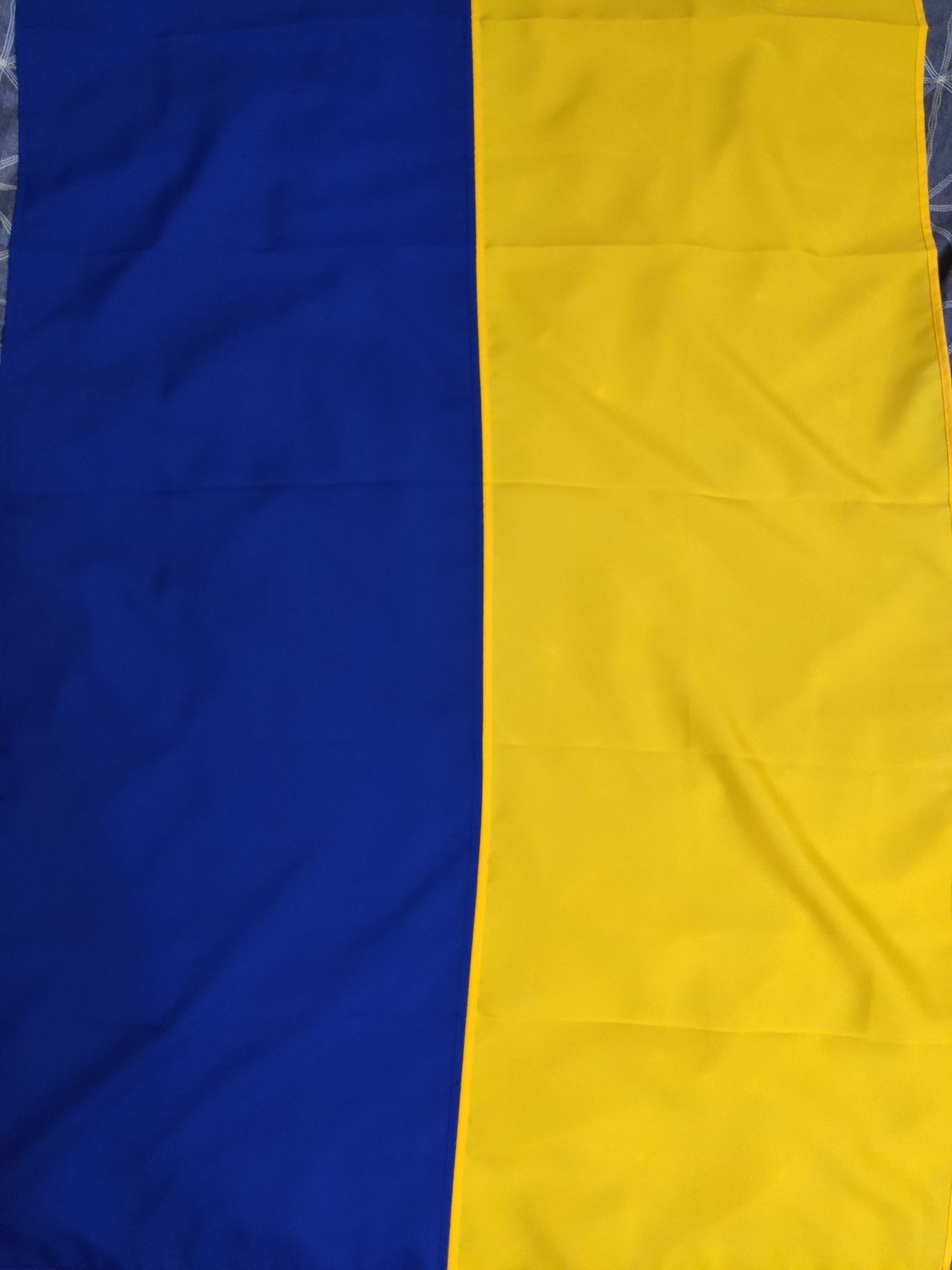 Флаг УПА. Прапор стяг України Атлас Габардин Нейлон