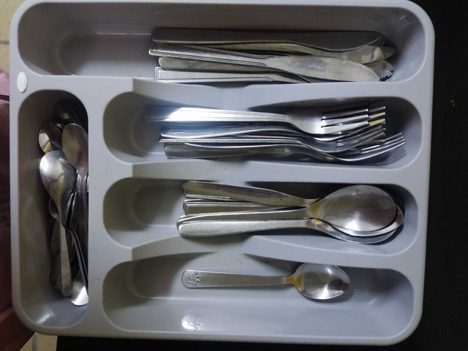 Kit de talheres aço inoxidável