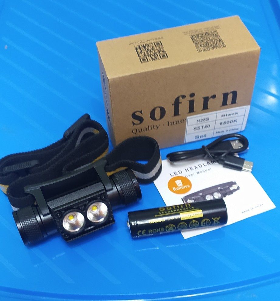 Налобні ліхтарики Sofirn HS40,SP40,SC03,IF22A,S11,H25S Wurkkos HD15 Na