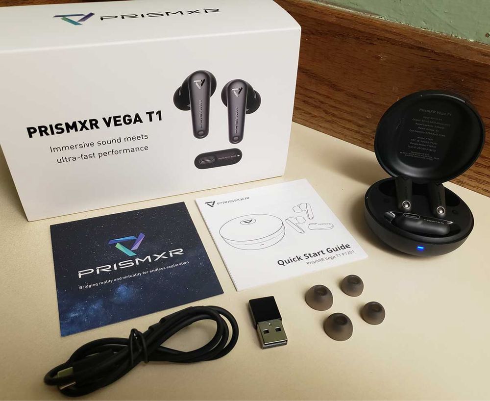 Нові Бездротові ігрові навушники Prismxr Vega T1