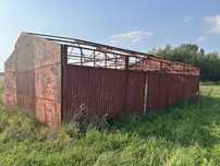 Garaż blaszany 9,5 m x 7 m