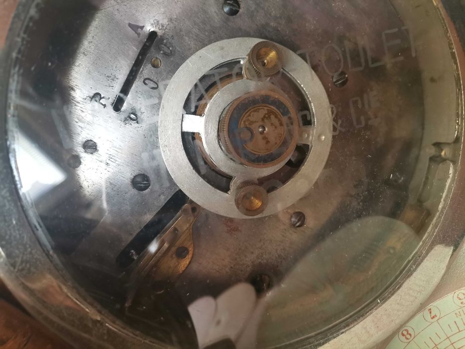 Zegary pomiarowe Toulet Excelsior - Henry Martens & Cie 2 szt.