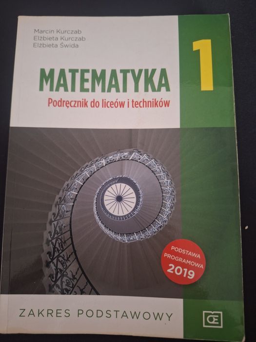 Matematyka klasa 1 Pazdro