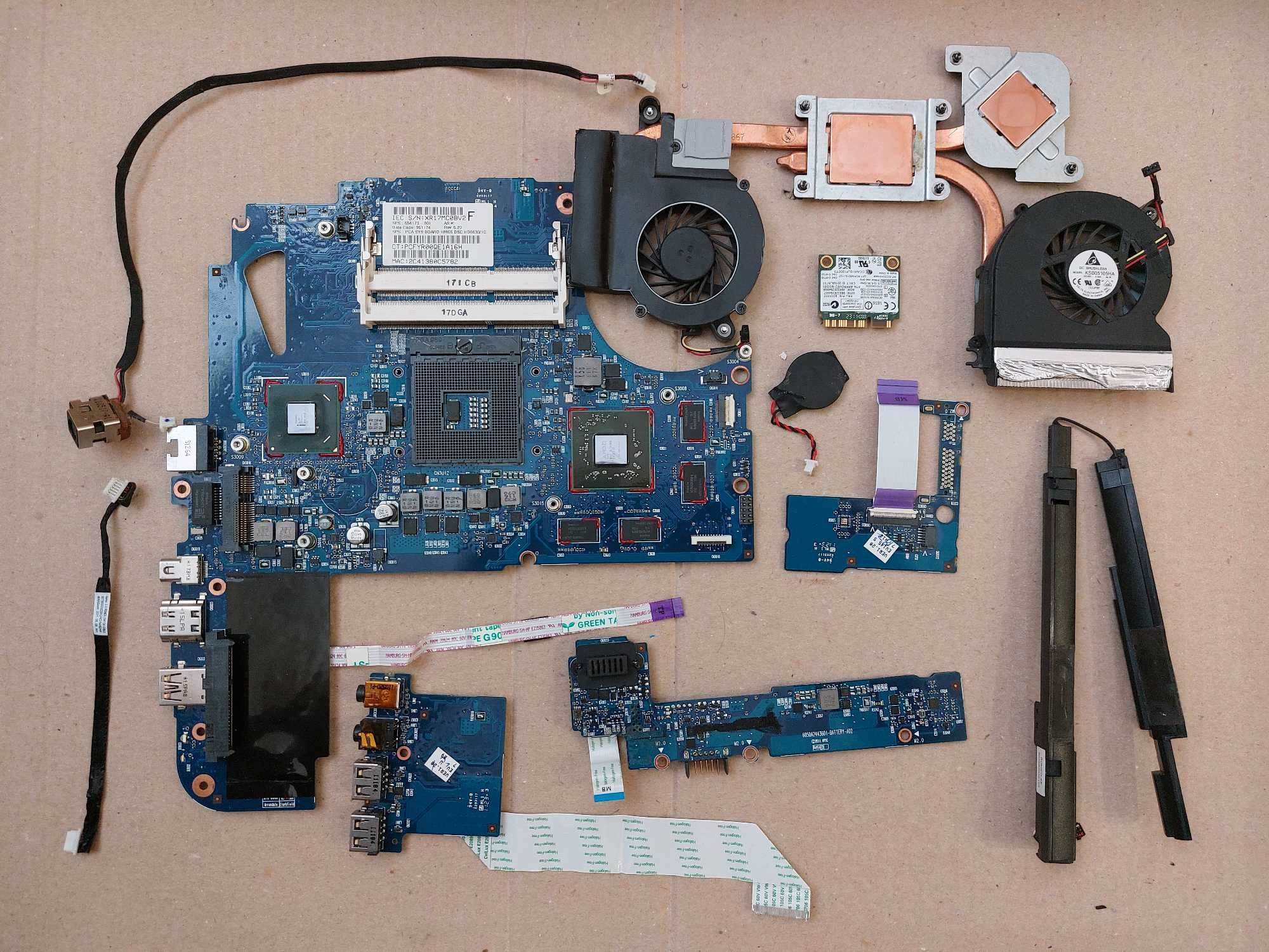 Професійна розбірка ноутбука HP ENVY 14-2090eo