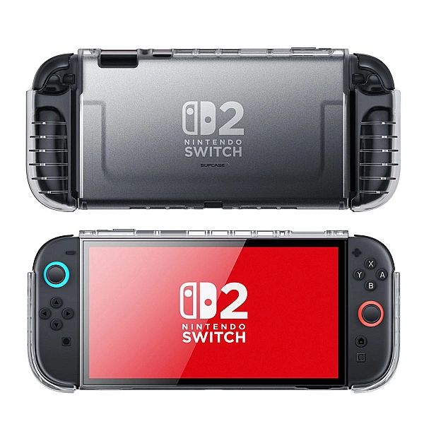 Supcase Crystal Case Nintendo Switch 2 Frost Clear
