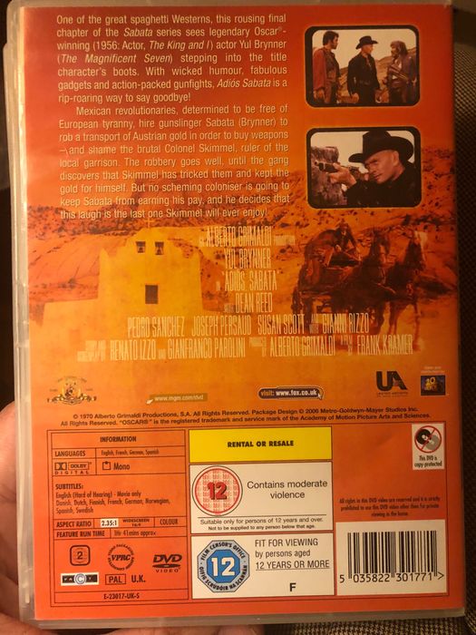 Sabata — 2 grandes Westerns