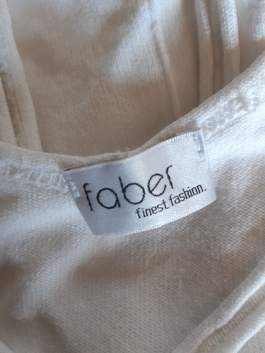 Faber finest fashion bluzka/top extra white r XL i 42 - 44