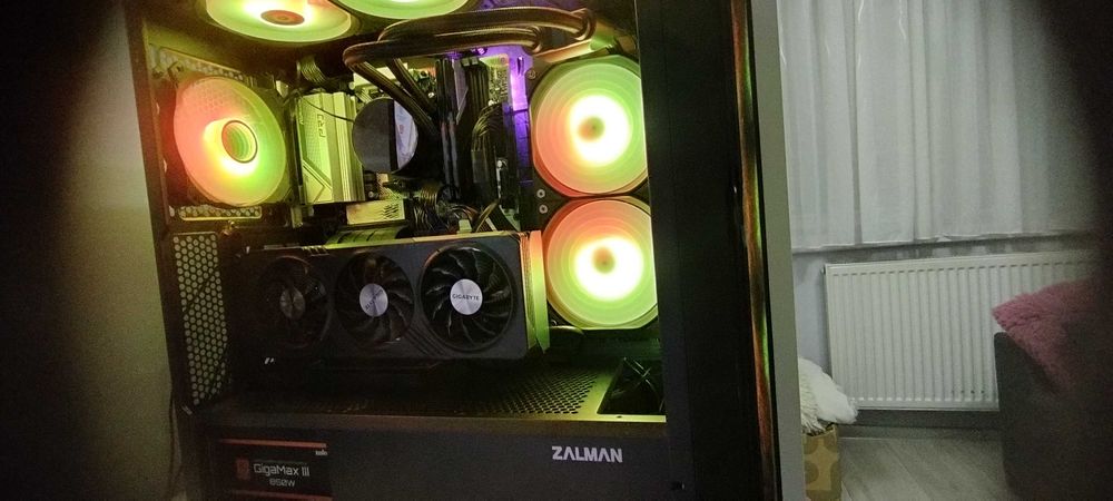 Ryzen 7 7700 RX 7600 16GB  b650 32GB 7200MHz   PX700 1TB 850w komputer