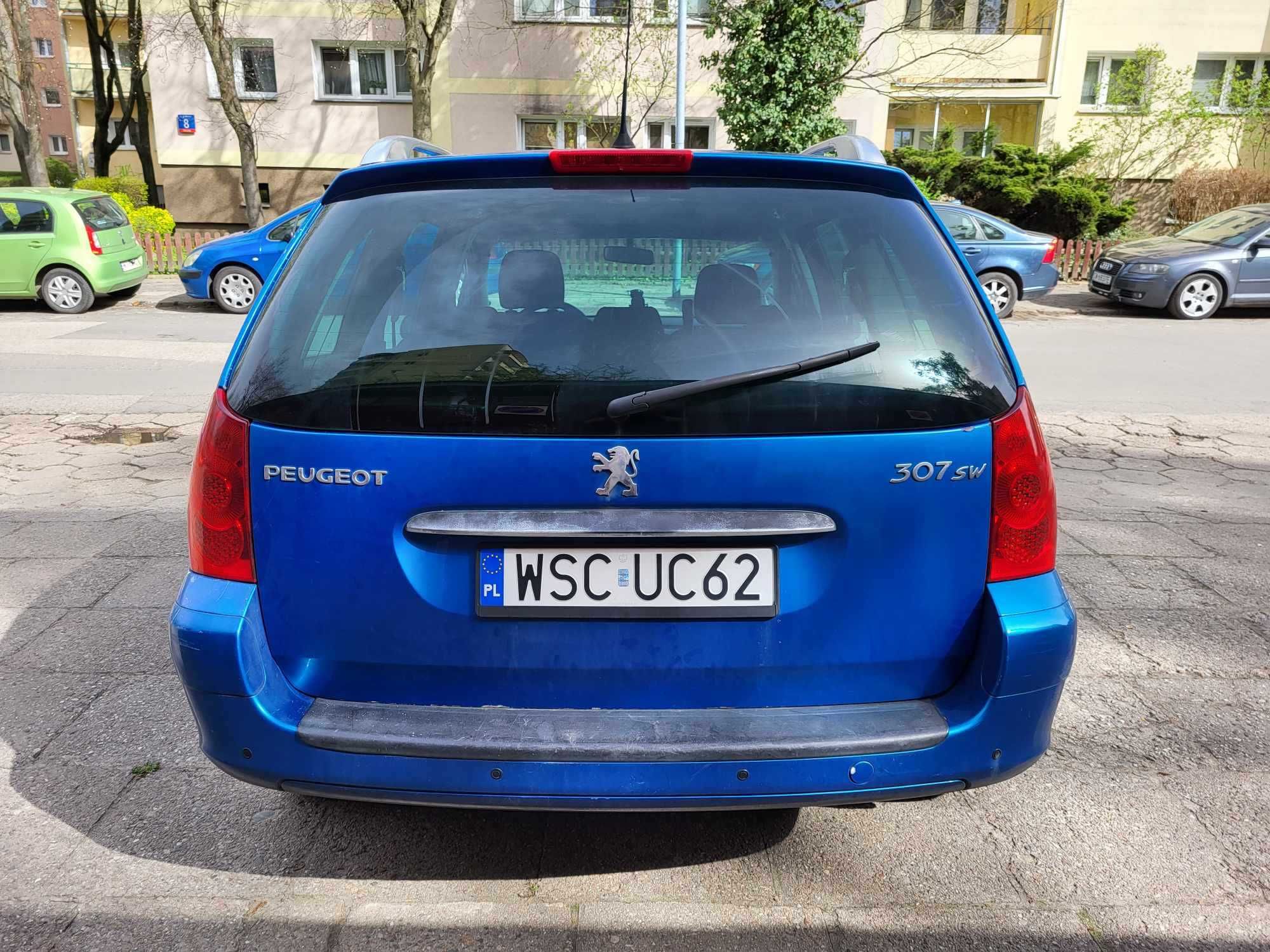 Peugeot 307 sw /2005 r./ diesel 1.6 hdi długi opłaty