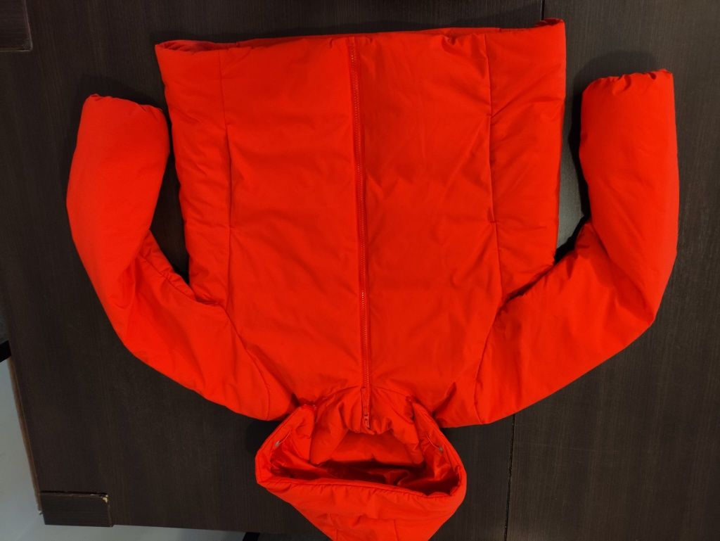 Kurtka puchowa Uniqlo kaczy puch puffer jak nuptse ciepła