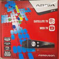 Dekoder DVB-S, DVB-S2 Ferguson Ariva 52E z pilotem i kablem HDMI