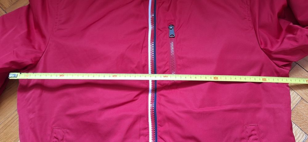 Kurtka męska L czerwona wiosna