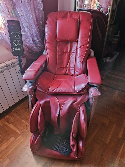 Skórzany Fotel masujący