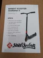 Hulajnoga wyczynowa Street Surfing Bandit Godfather ll ostatnia sztuka