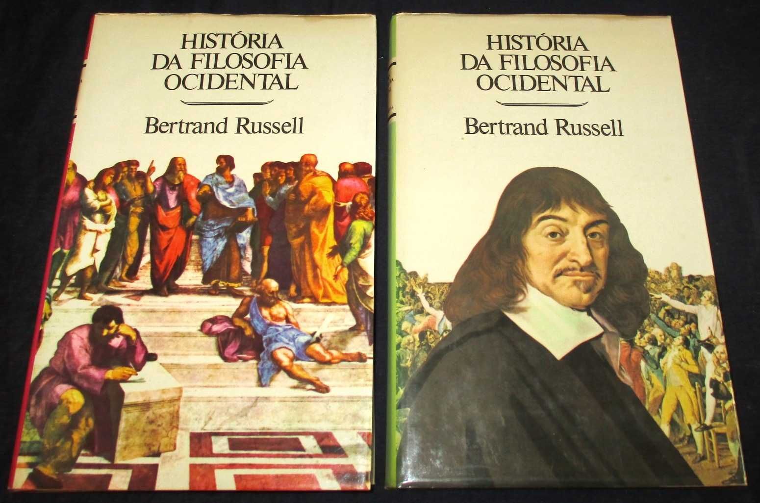 Livro História da Filosofia Ocidental Bertrand Russell 2 volumes